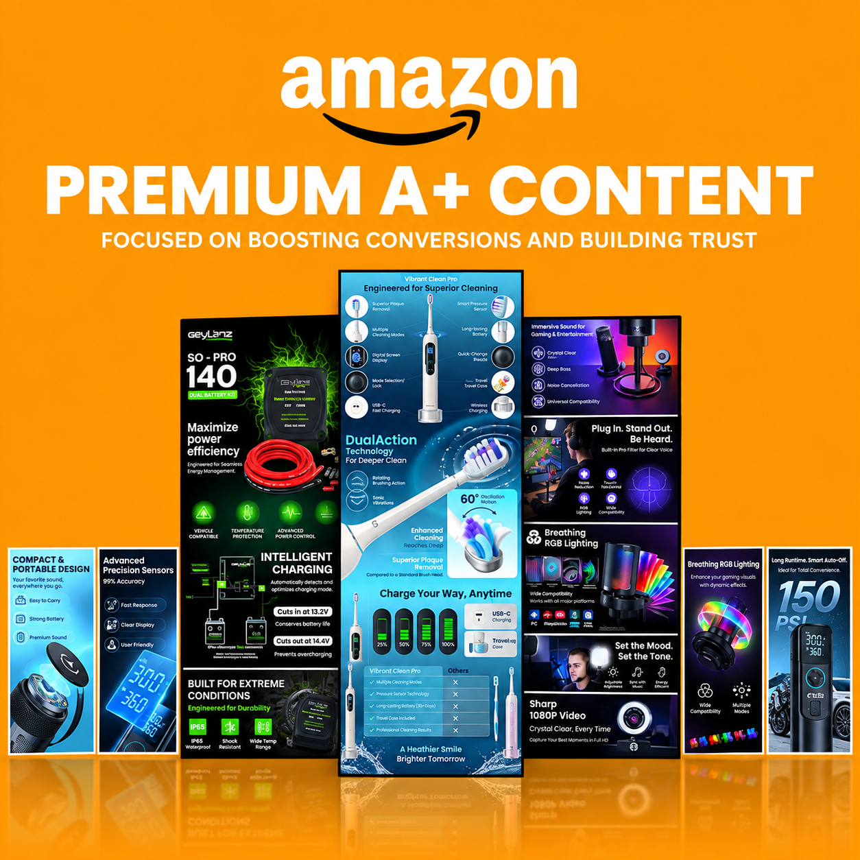 I will design premium ebc a plus content for amazon