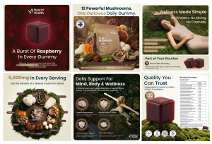 Mushroom Gummies- Listing Images